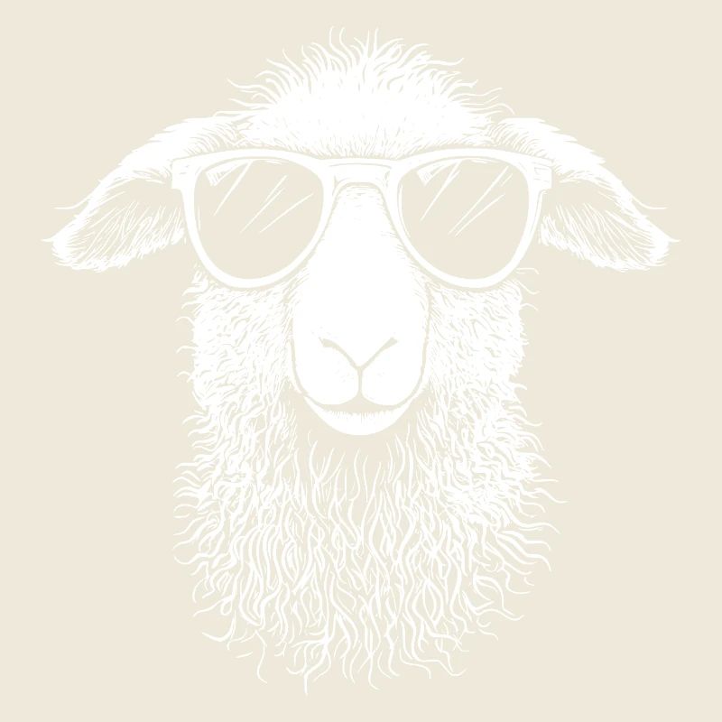 Cool Schaf Sonnenbrille