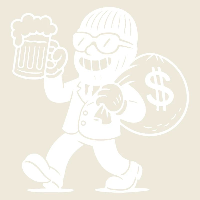 Braqueur de banque Gangster Argent