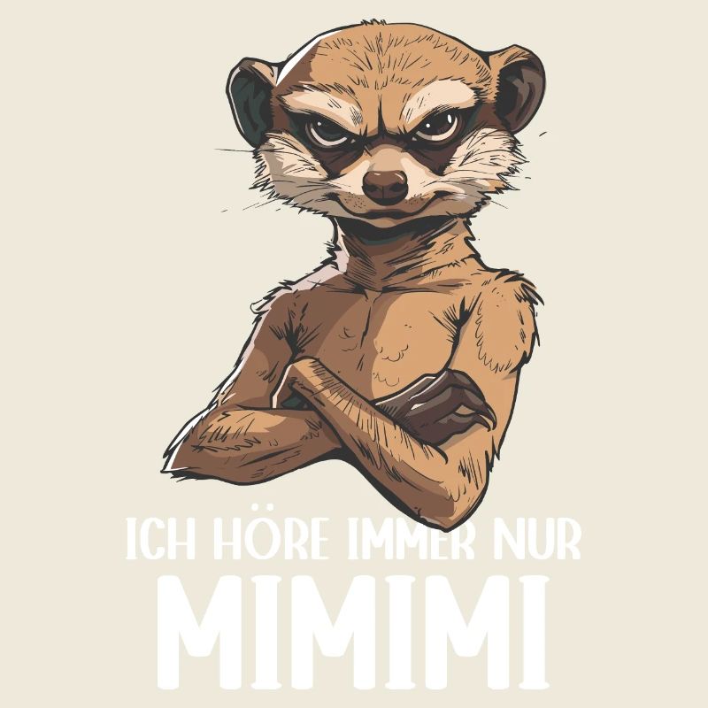 Erdmännchen Mangusten Mungo Ich höre immer Mimimi