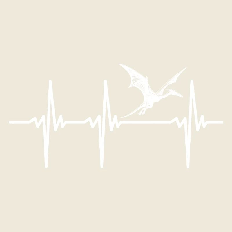 Heartbeat Pterosaur Dino Pteranodon Dinosaur