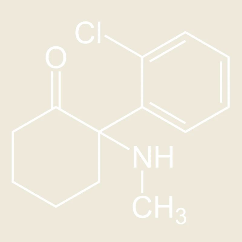 Ketamin Strukturformel