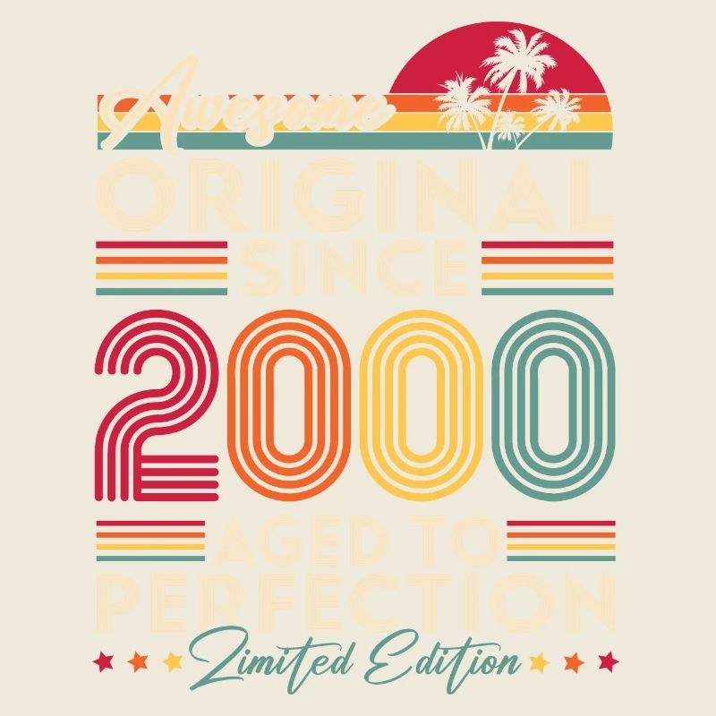 2000 Vintage Original Retro Geburtstagsgeschenk