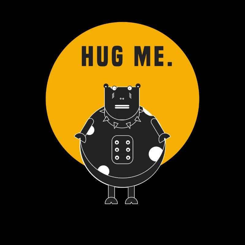 Kuh Rock / Spruch: hug me