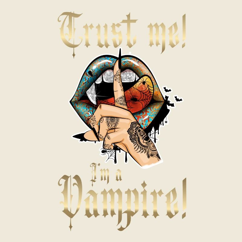 Chemise Cool Vampire : Faites-moi confiance ! Je suis un vampire !