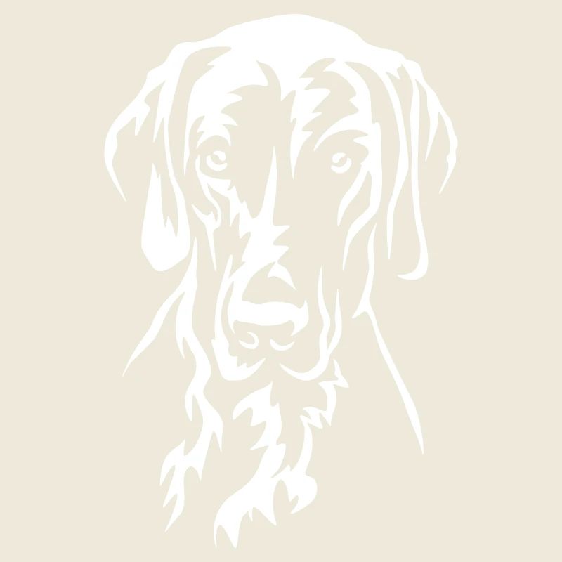 German Shorthair Head "Black Edition"