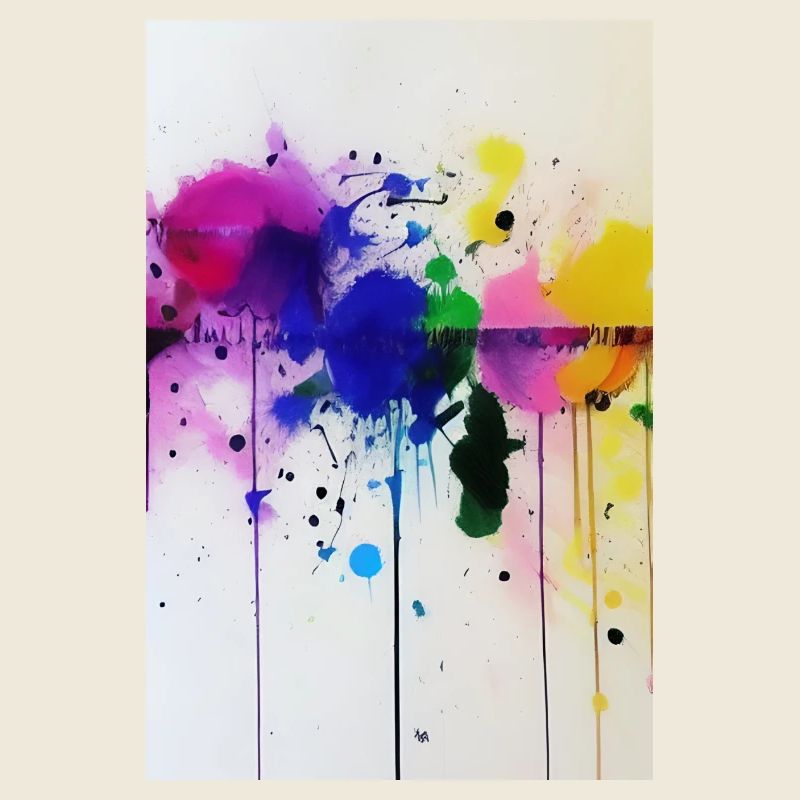 Éclaboussures de peinture