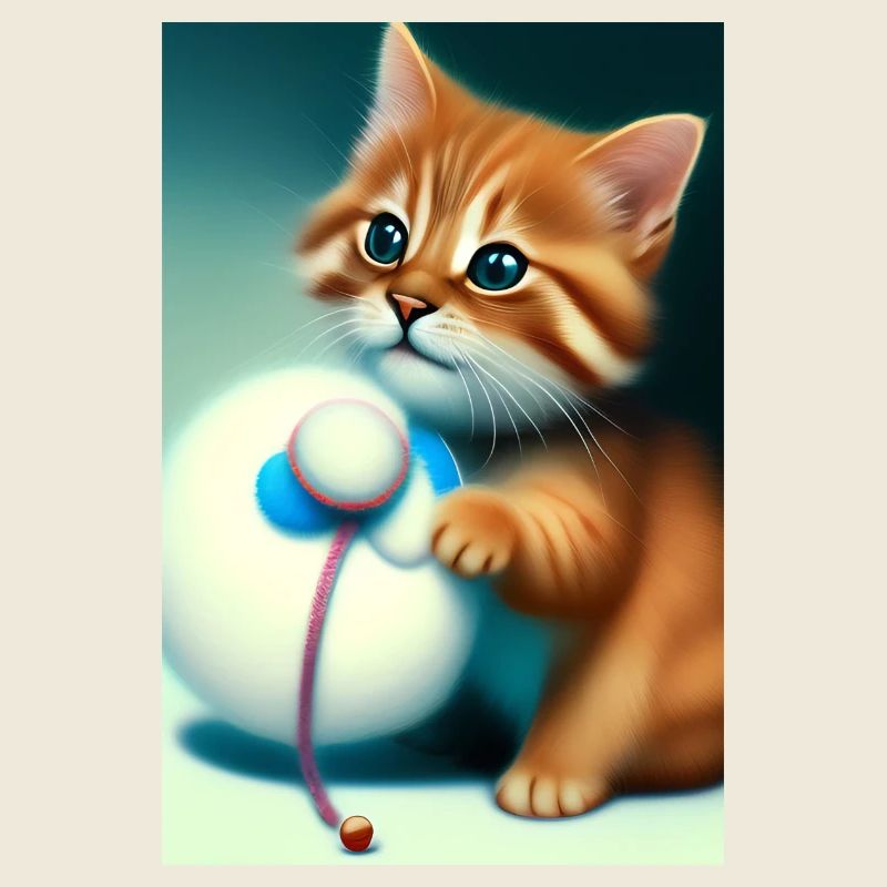 Petit bébé chat mignon