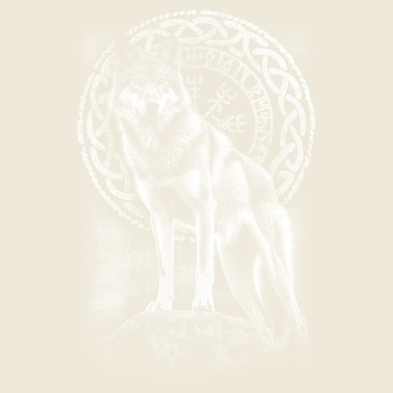 Wolf Vegvisir Rune