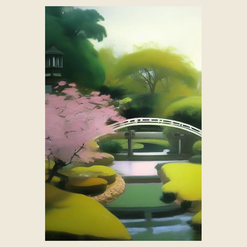 Chinesischer Zen Garten
