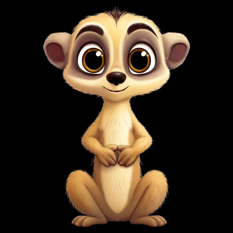 Niedliches Erdmännchen Kinder