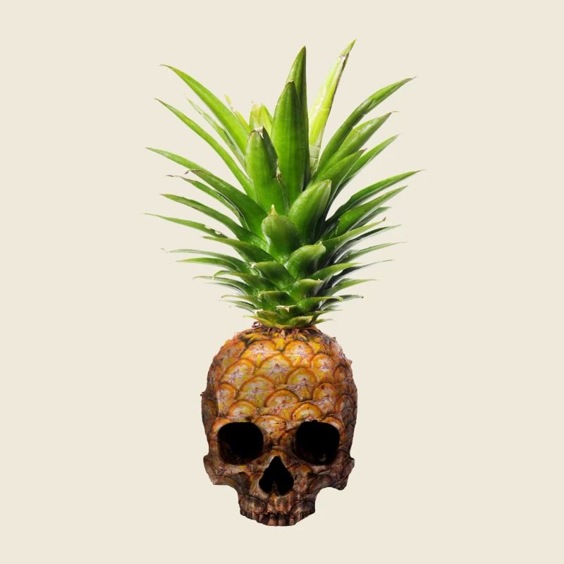 Ananas-Totenschädel Ananas Teschio