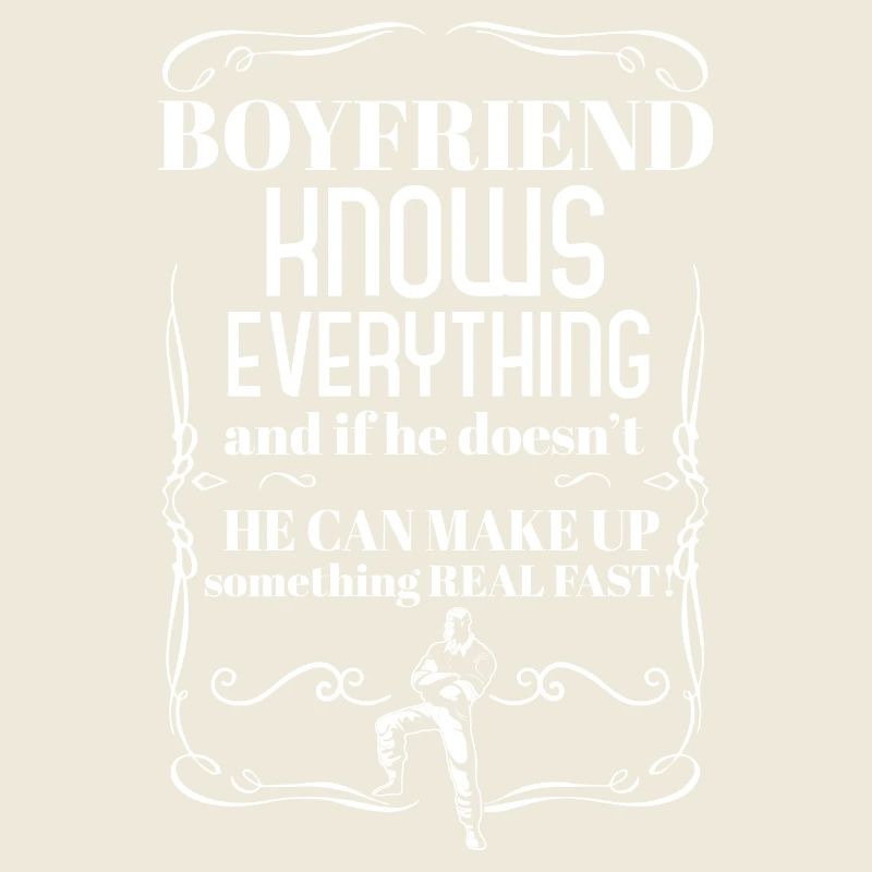 Boyfriend Knows Everything Know It All Trophy