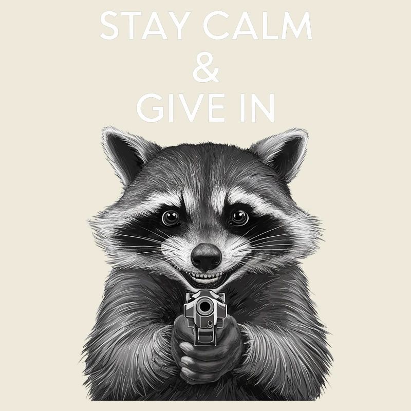 Meme raccoon