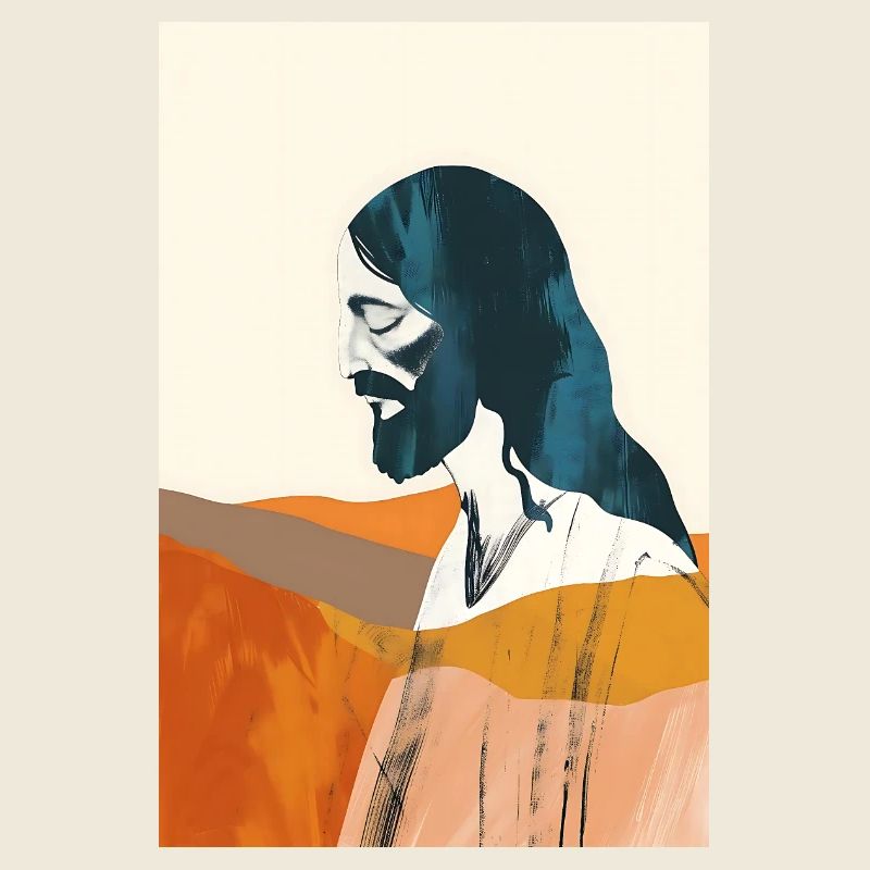Art chrétien moderne, Jésus Impression d’art