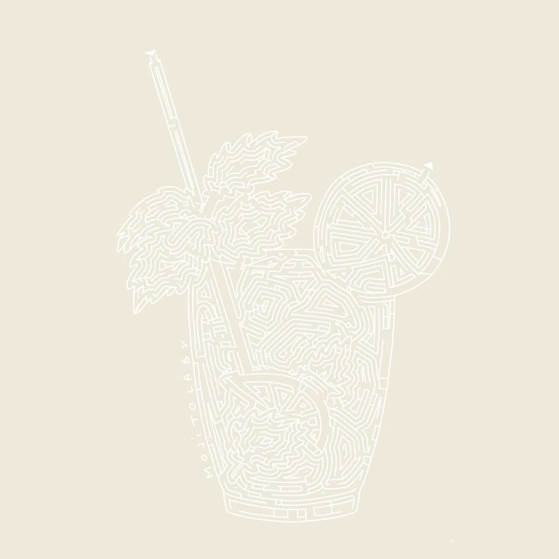 Laby Mojito (monochrome white)
