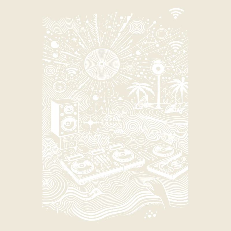 Cosmic DJ Beach Vibes