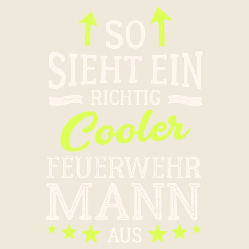 So sieht ein richtig cooler Feuerwehrmann aus