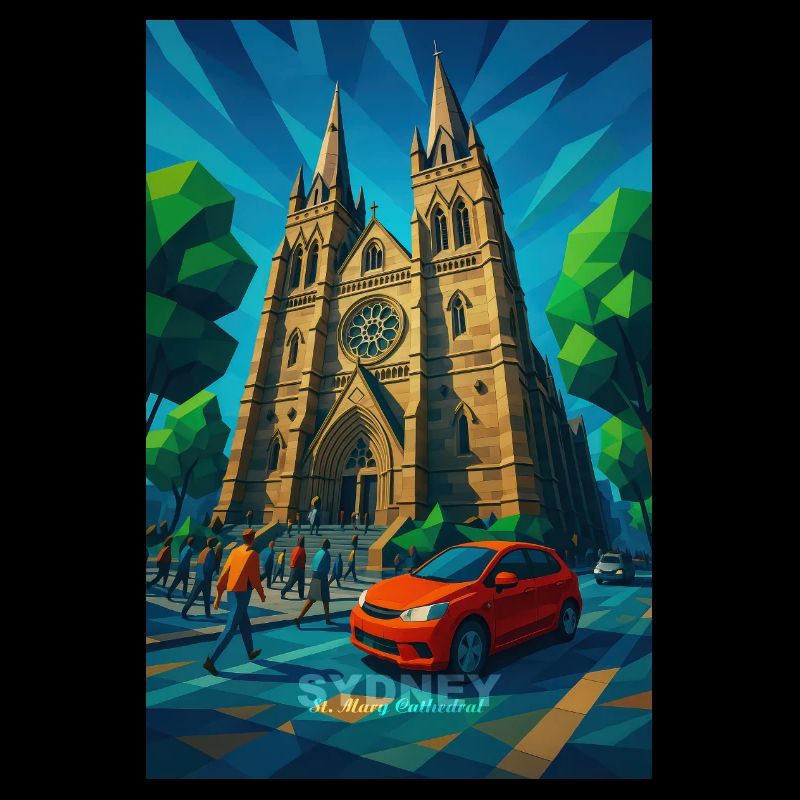 Sydney ST MARY CATHEDRAL – Gotik unter der Sonne
