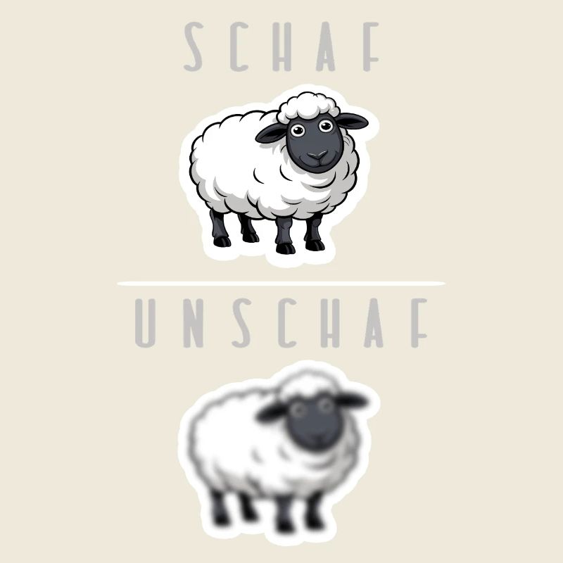 schaf unschaf humor