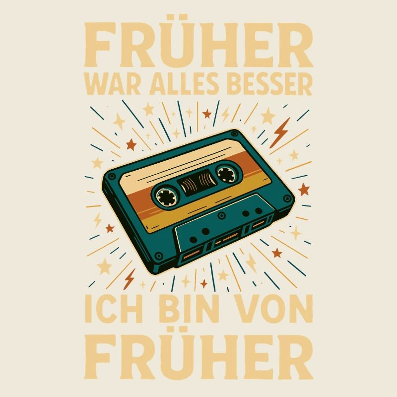 Retro Cassette Design for Nostalgia