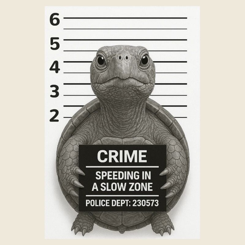 Turtle – Too fast for the territory