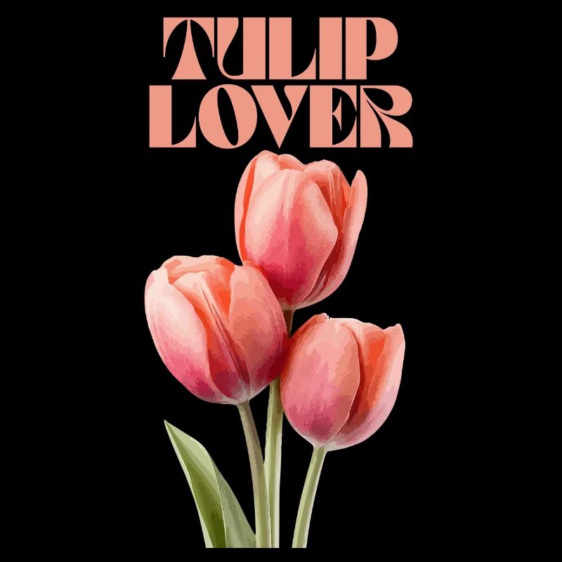 Tulip Lover Blumen Modedesign