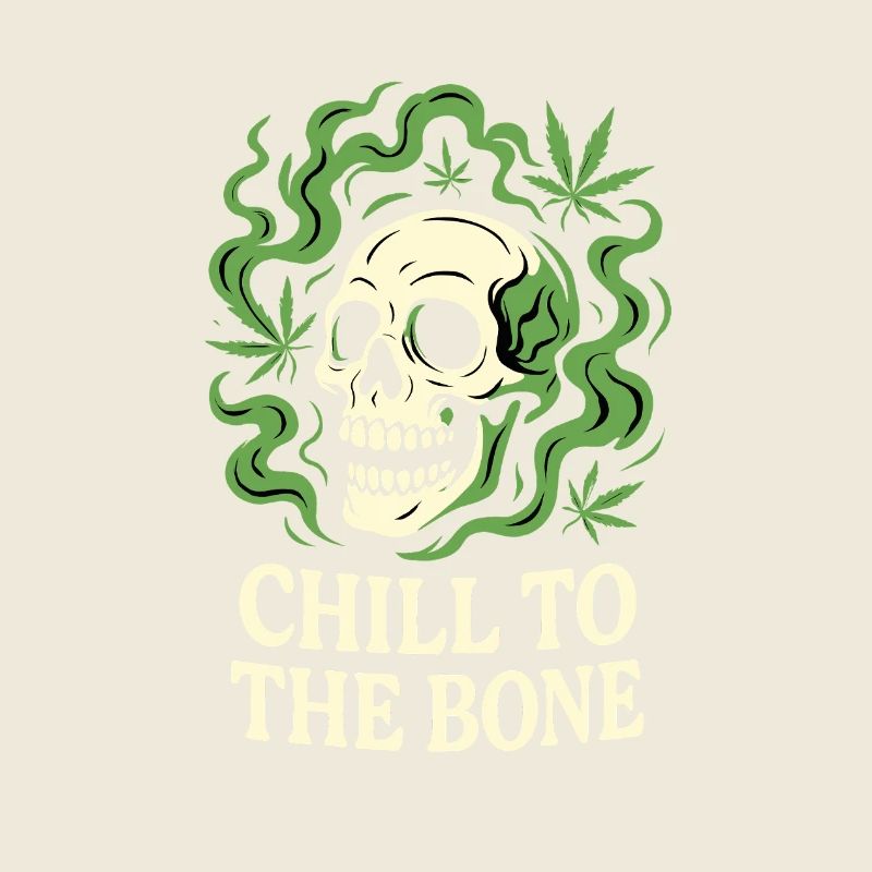 Chill to the Bone – Relaxed Skull
