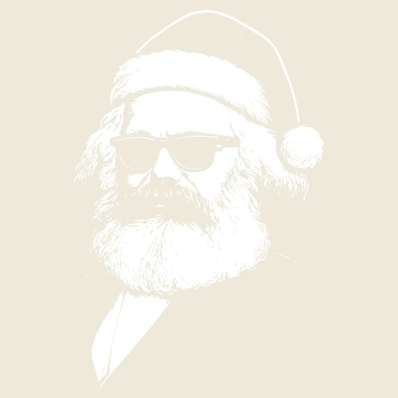 Karl Marx als Weihnachtsmann
