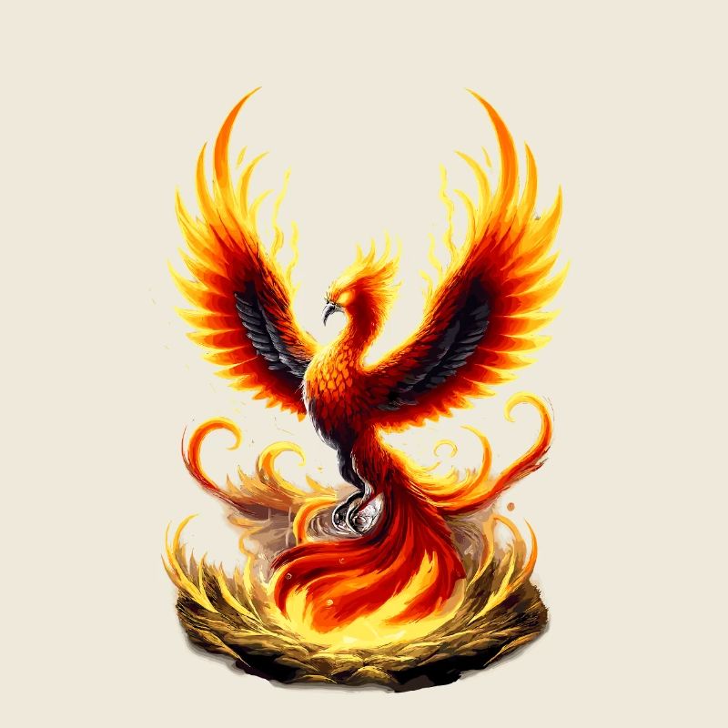 Vortex de Flamme Phénix de Feu