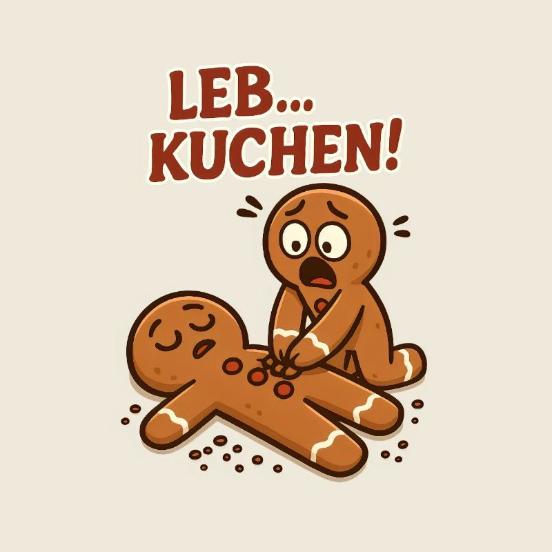 Lustiger Lebkuchen Spruch