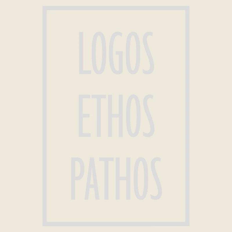 Logos Ethos Pathos Rhetoric Philosophy Student