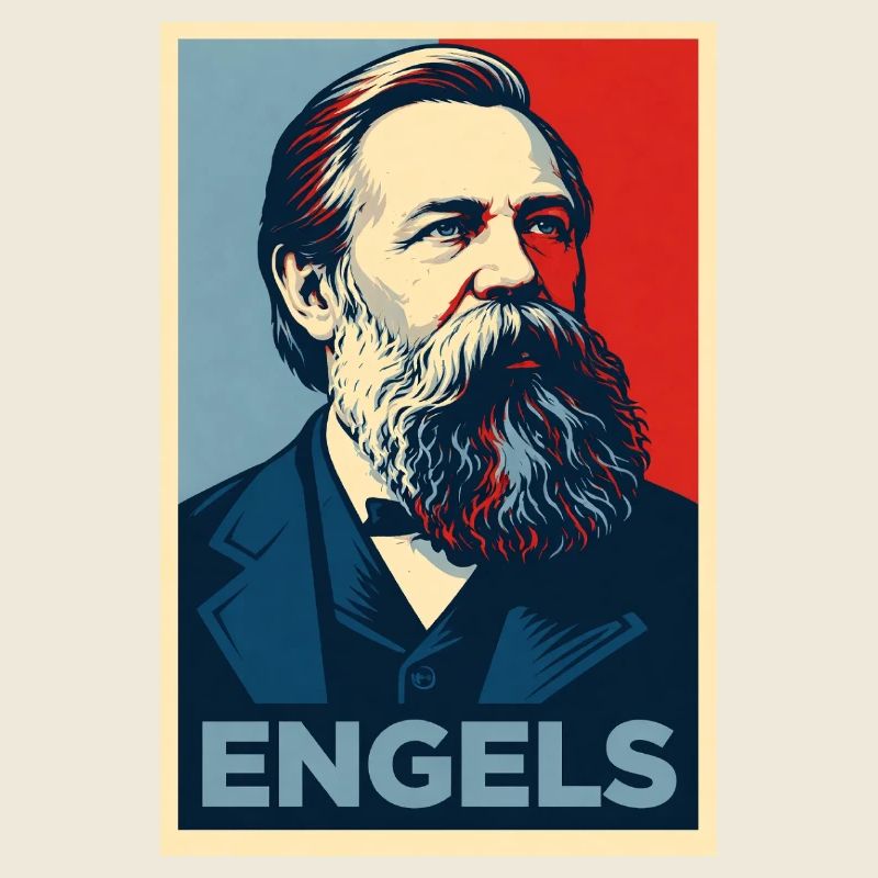 Engels Pop-Art-Porträt