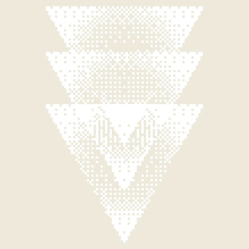 Cascade triangulaire en demi-tons
