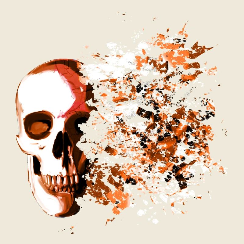 skull explosion