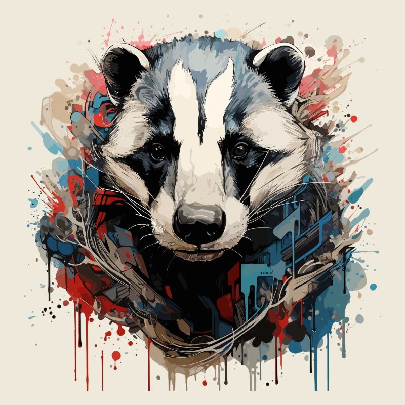 Graffiti Hunter : vibrations du blaireau américain