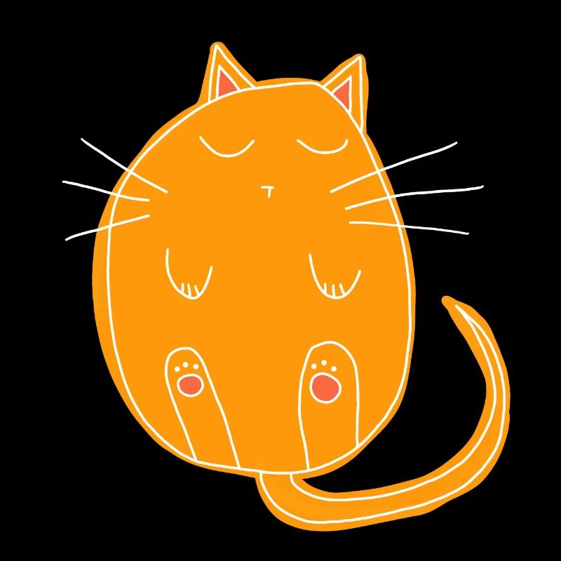 schlafende Katze
