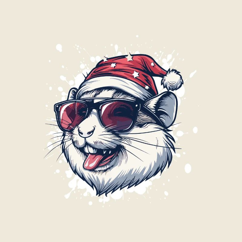 Hamster Christmas Funny