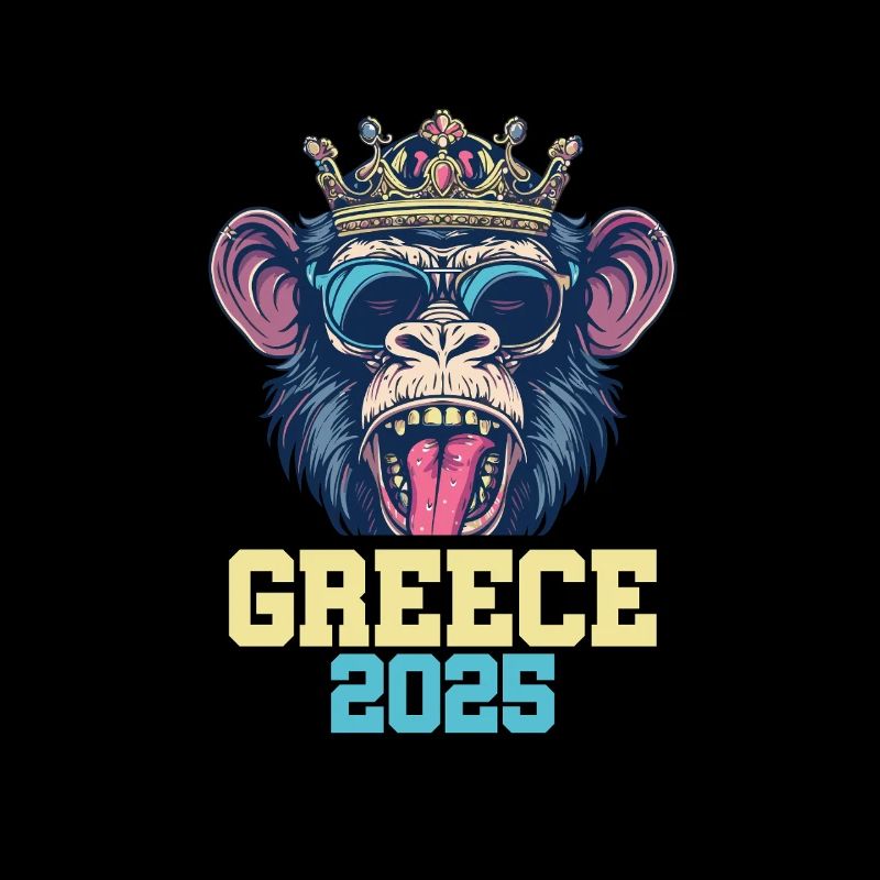 Grèce 2025 Singe