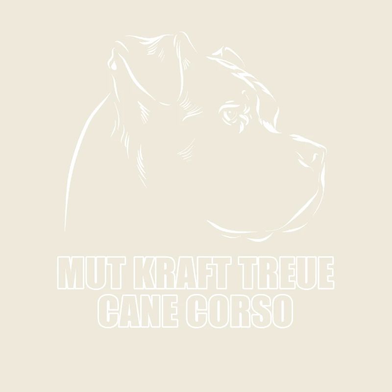 Mut, Kraft, Treue, Cane Corso - Hunde Fan