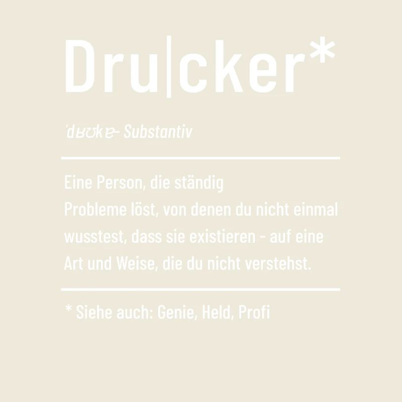 Drucker - Definition - Lexikon