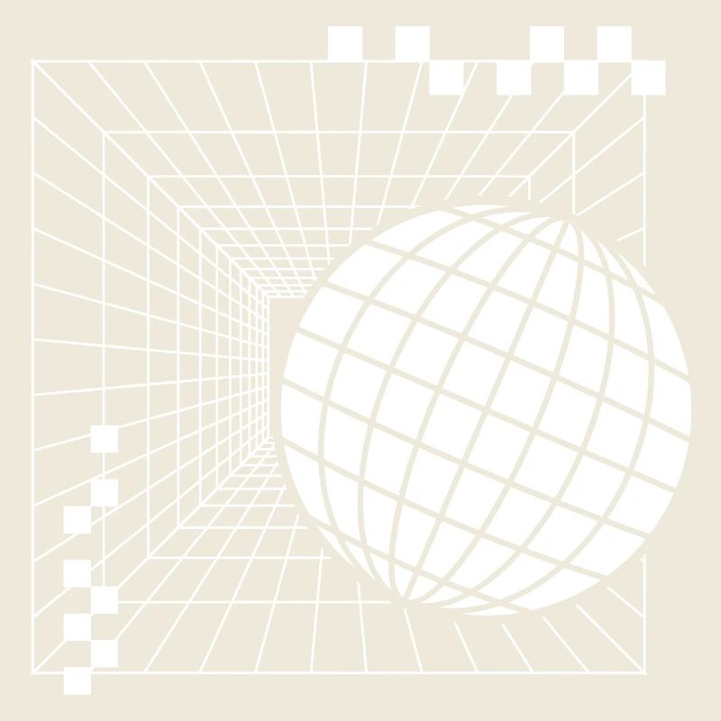 Futuristic Geometric Sphere Design