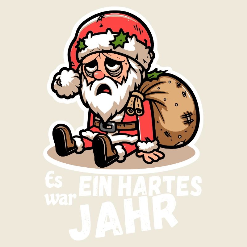 Lustiger Weihnachtsmann Spruch