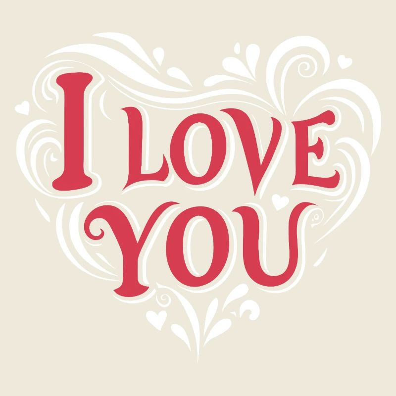 Je t’aime - Saint-Valentin - Amour - Cadeau