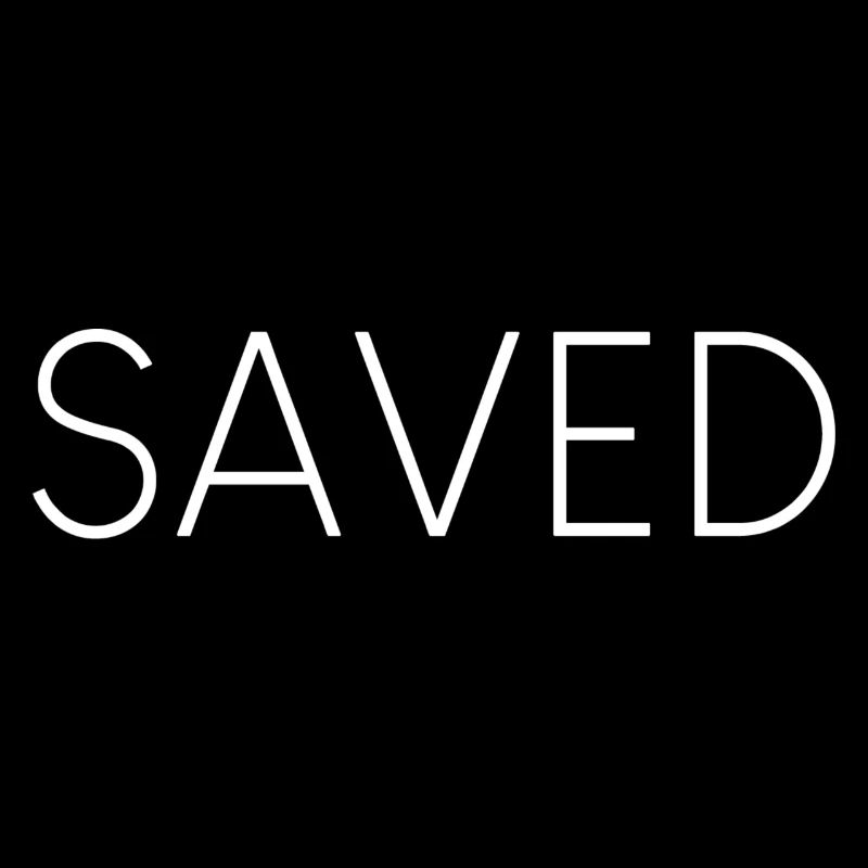 saved, saved, jesus