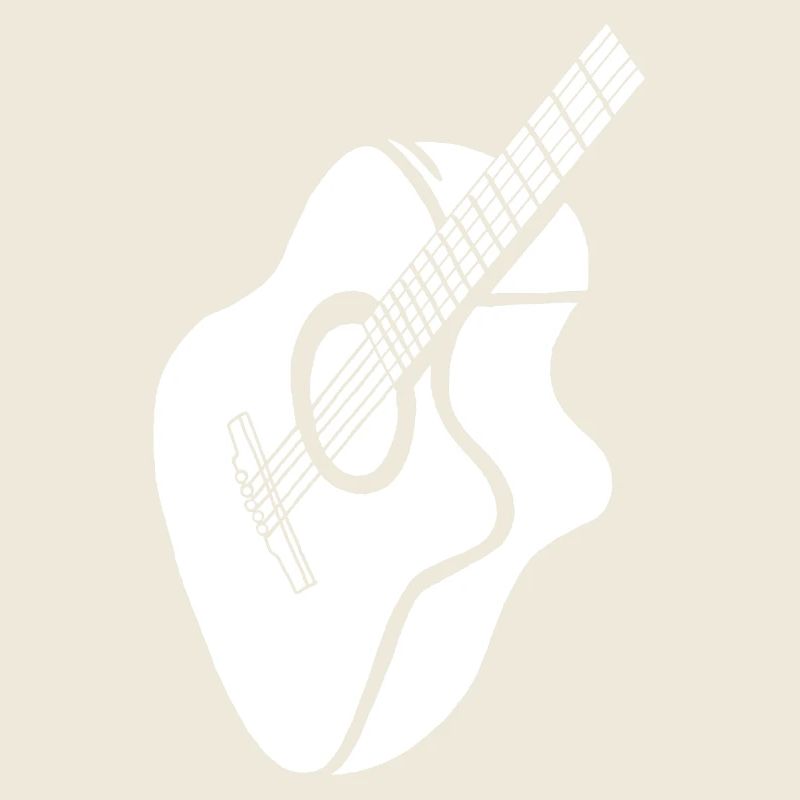 guitare blanche