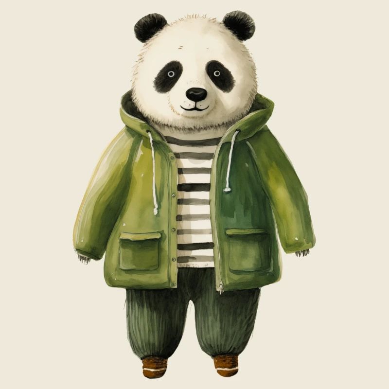 Bamboo Panda Magic Shirt - Lebendig und einzigartig