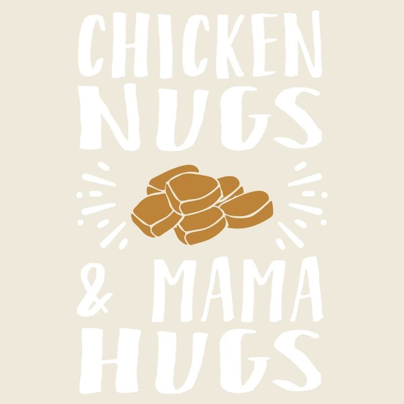 Nugs de poulet et câlins de maman