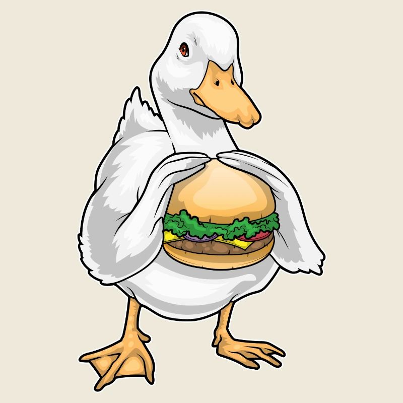 Cheeseburger au canard