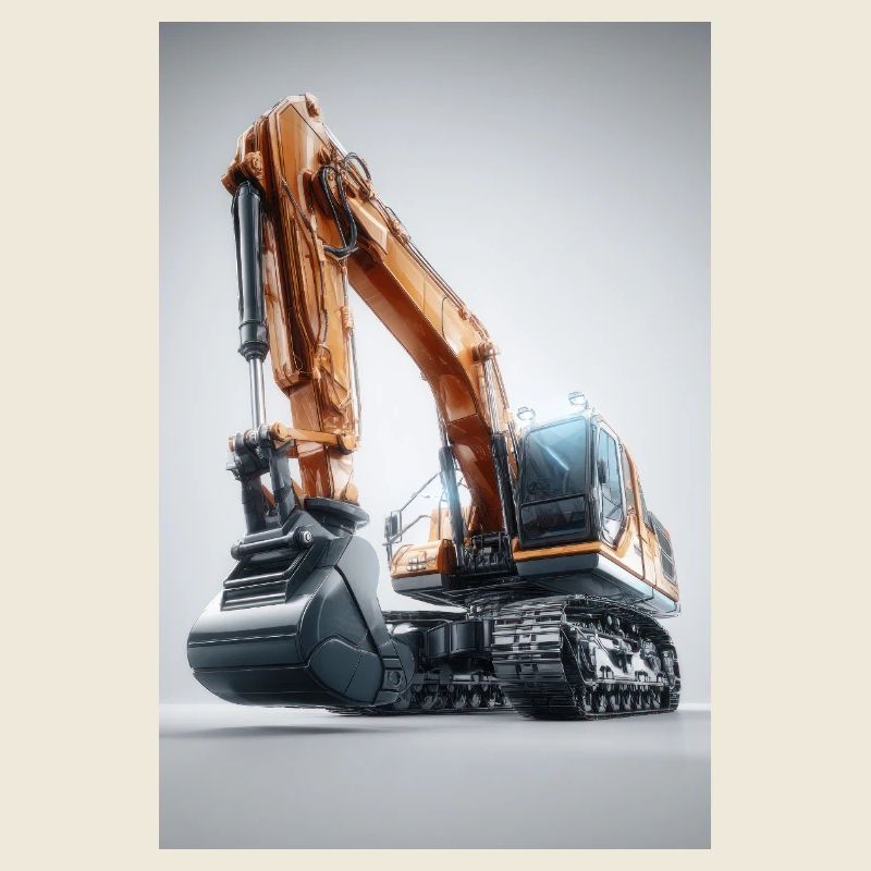 Powerful Excavator Machine