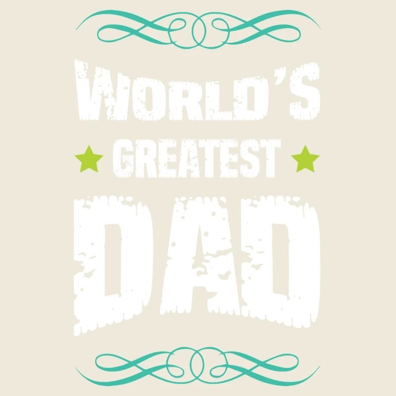 Weltbester Vater Großschrift